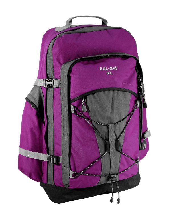 KALGAV Backpack – 80L - Purple