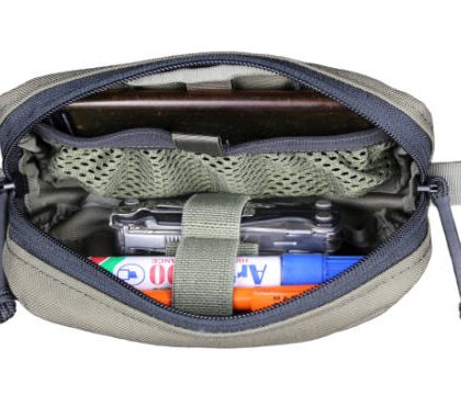 Horizontal Admin pouch - Open