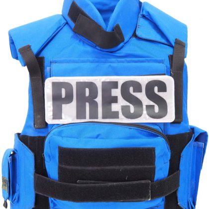 UN/press full bulletproof vest